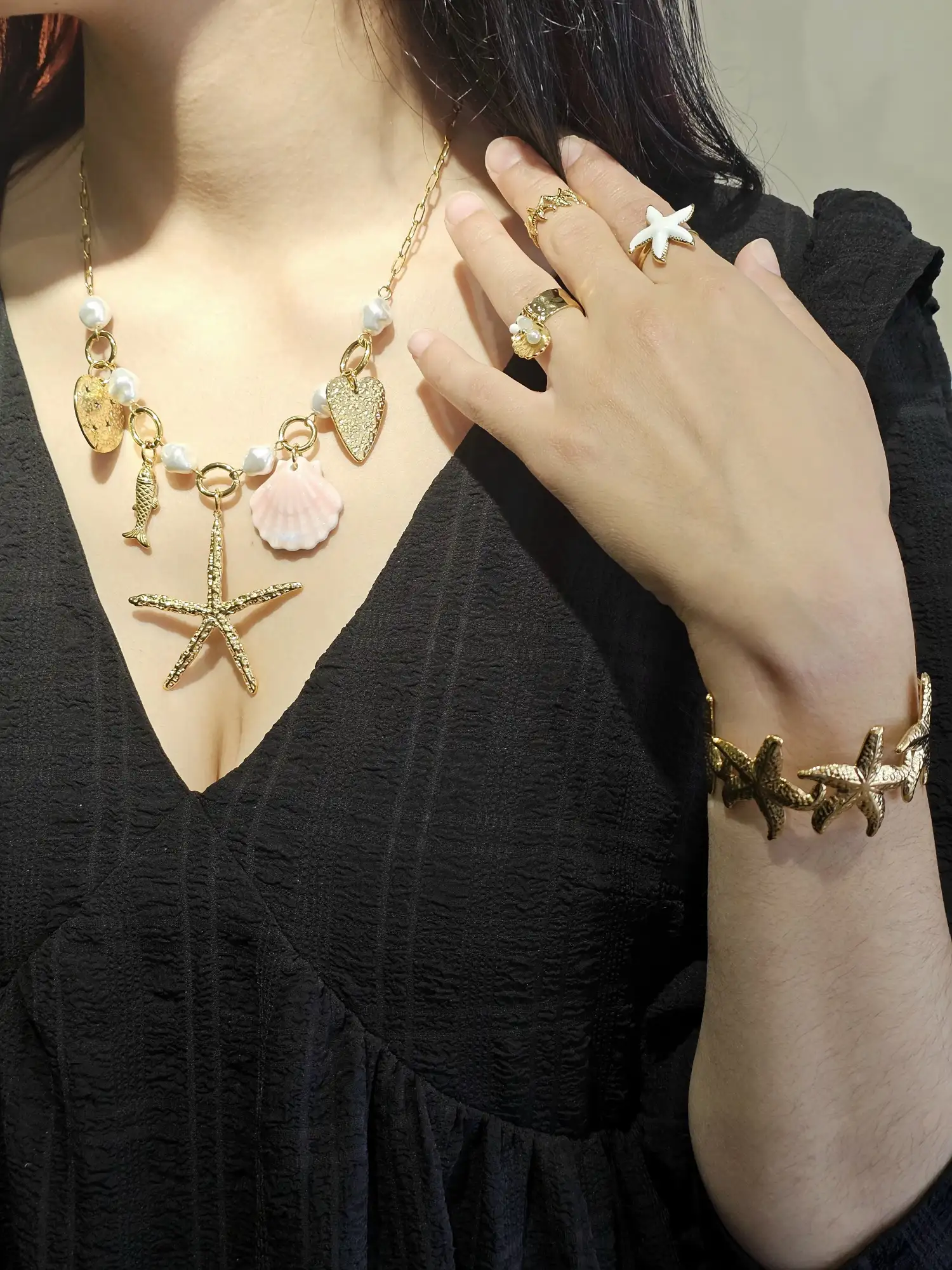Collier étoile de mer