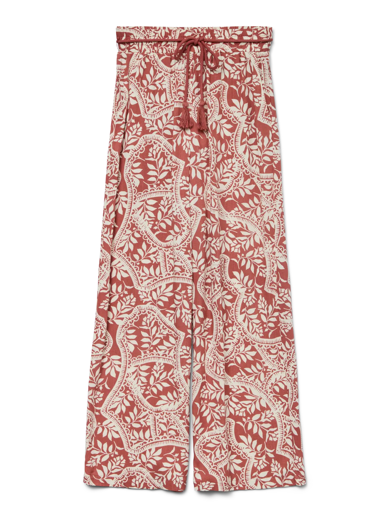 Pantalon fluide à motif