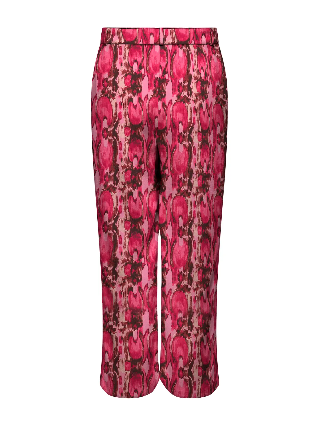 Pantalon fluide à motif animal