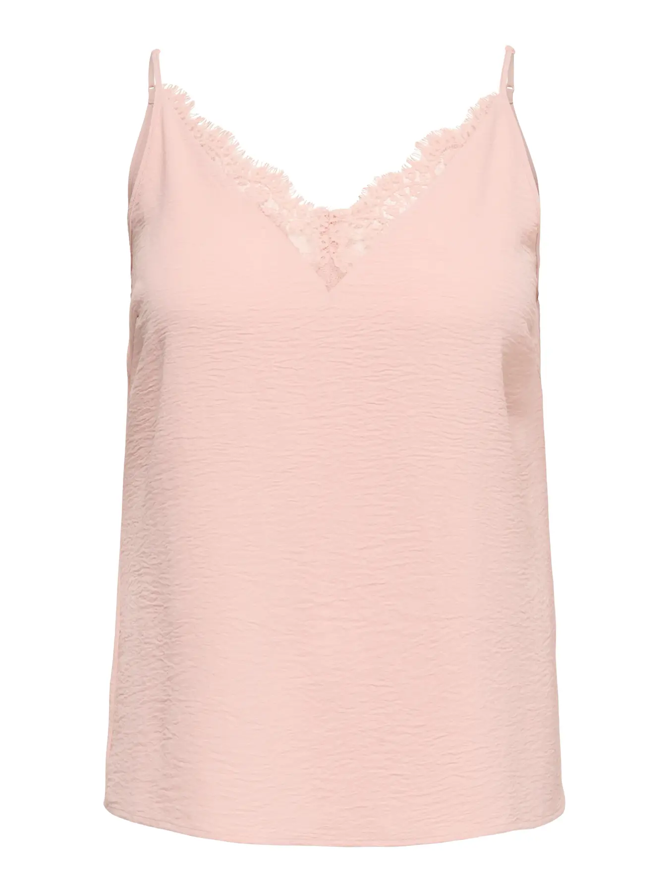 Débardeur dentelle rose