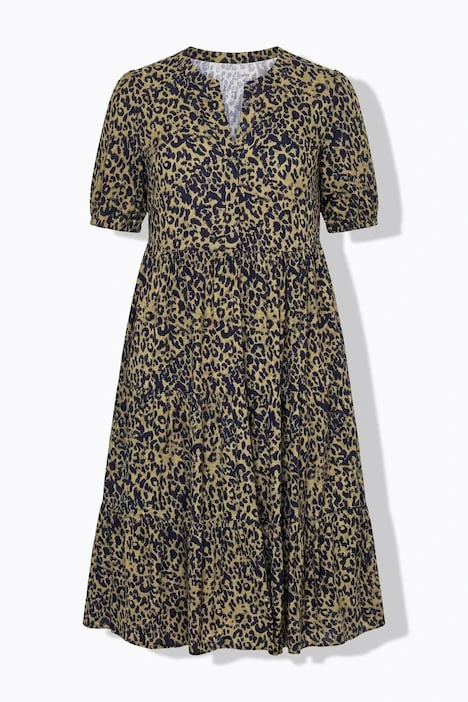 Robe léopard babydoll