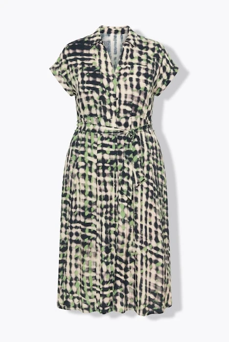 Robe chemise imprimé serpent