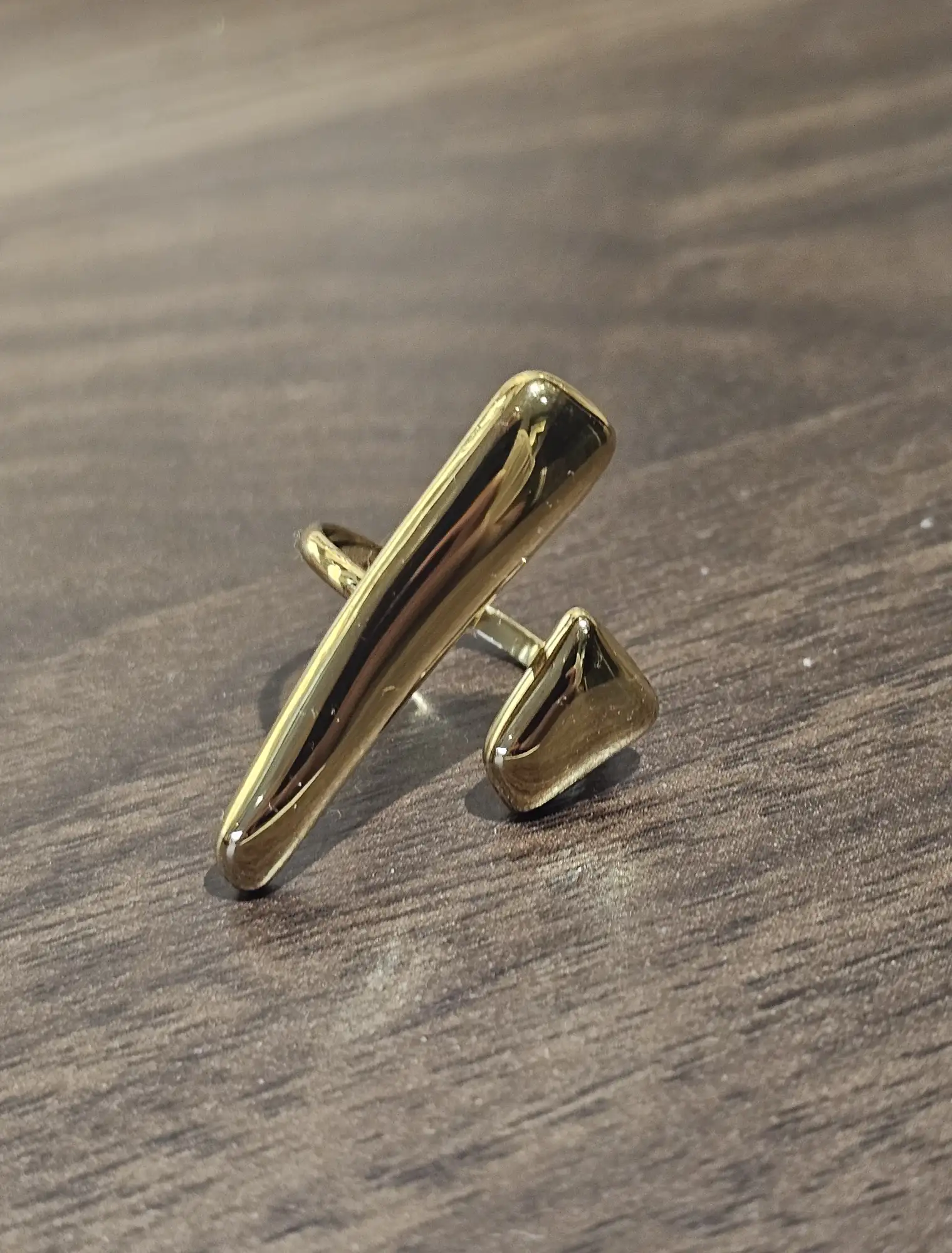 Bague asymétrique