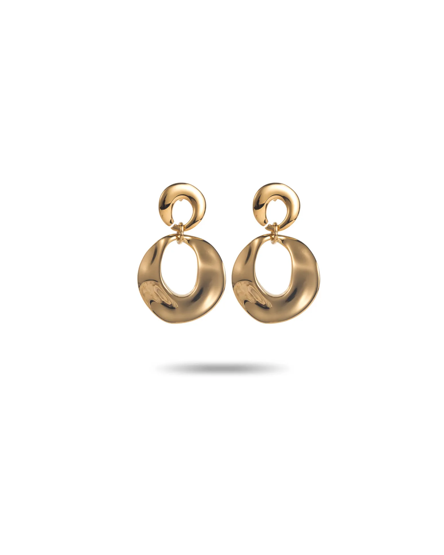 Boucles d'oreilles pendantes anneaux