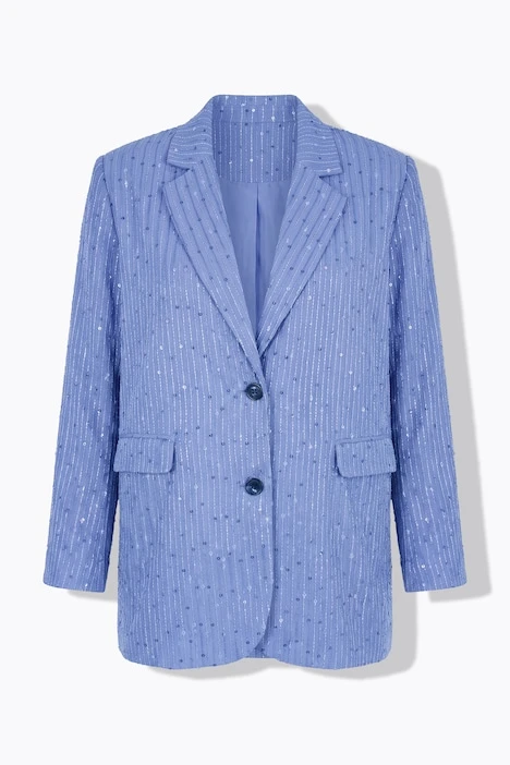 Blazer oversize sequins