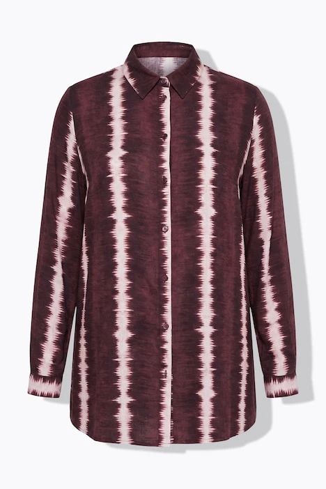Chemise ondes marron