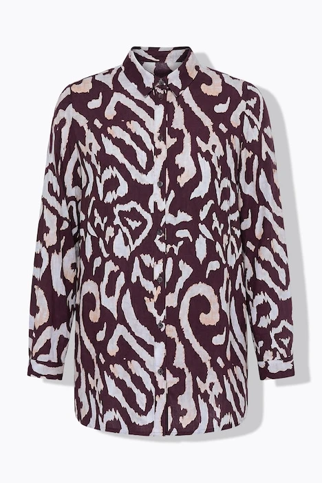 Chemise motifs abstraits