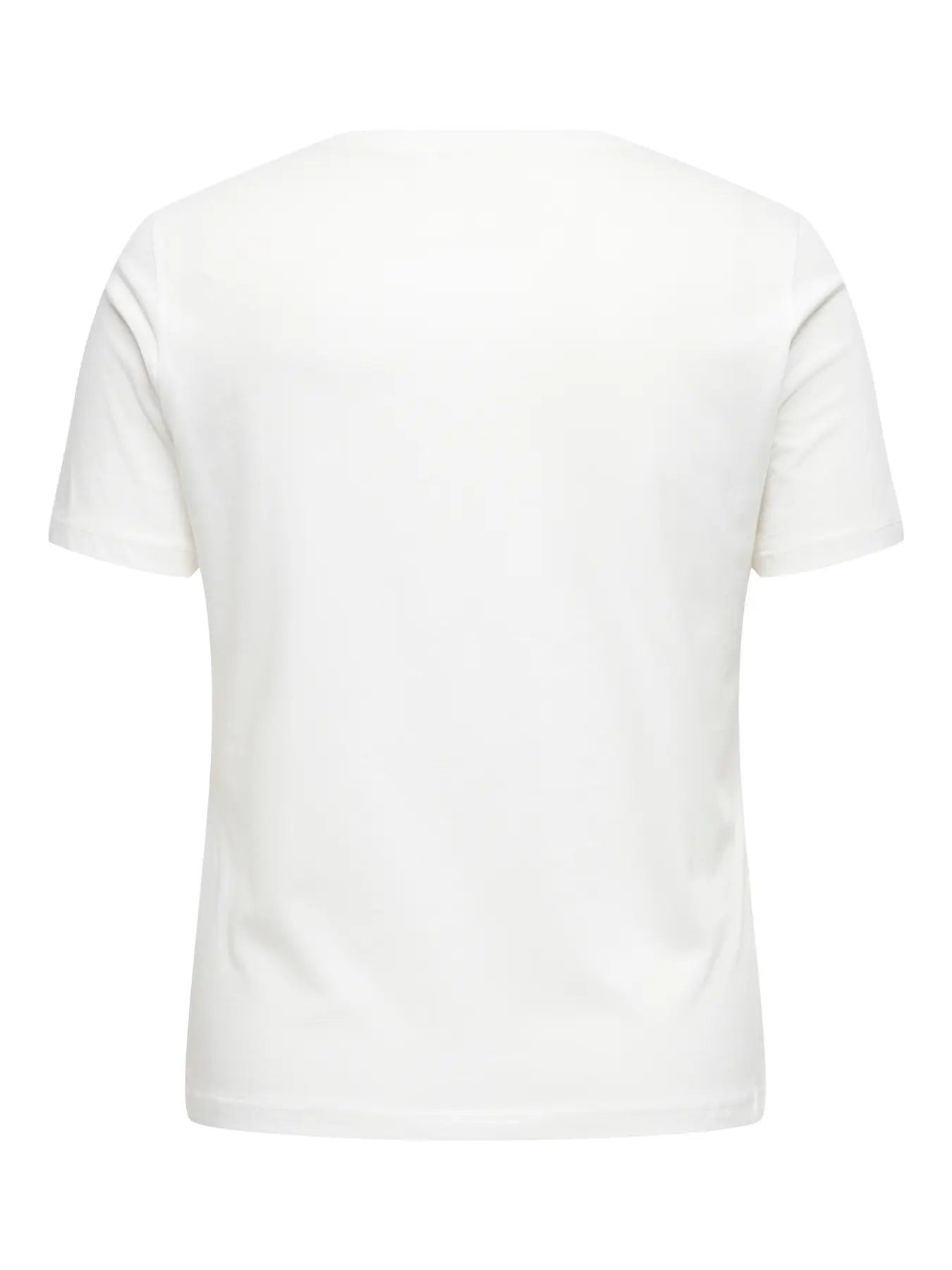 T-shirt blanc cœur doré