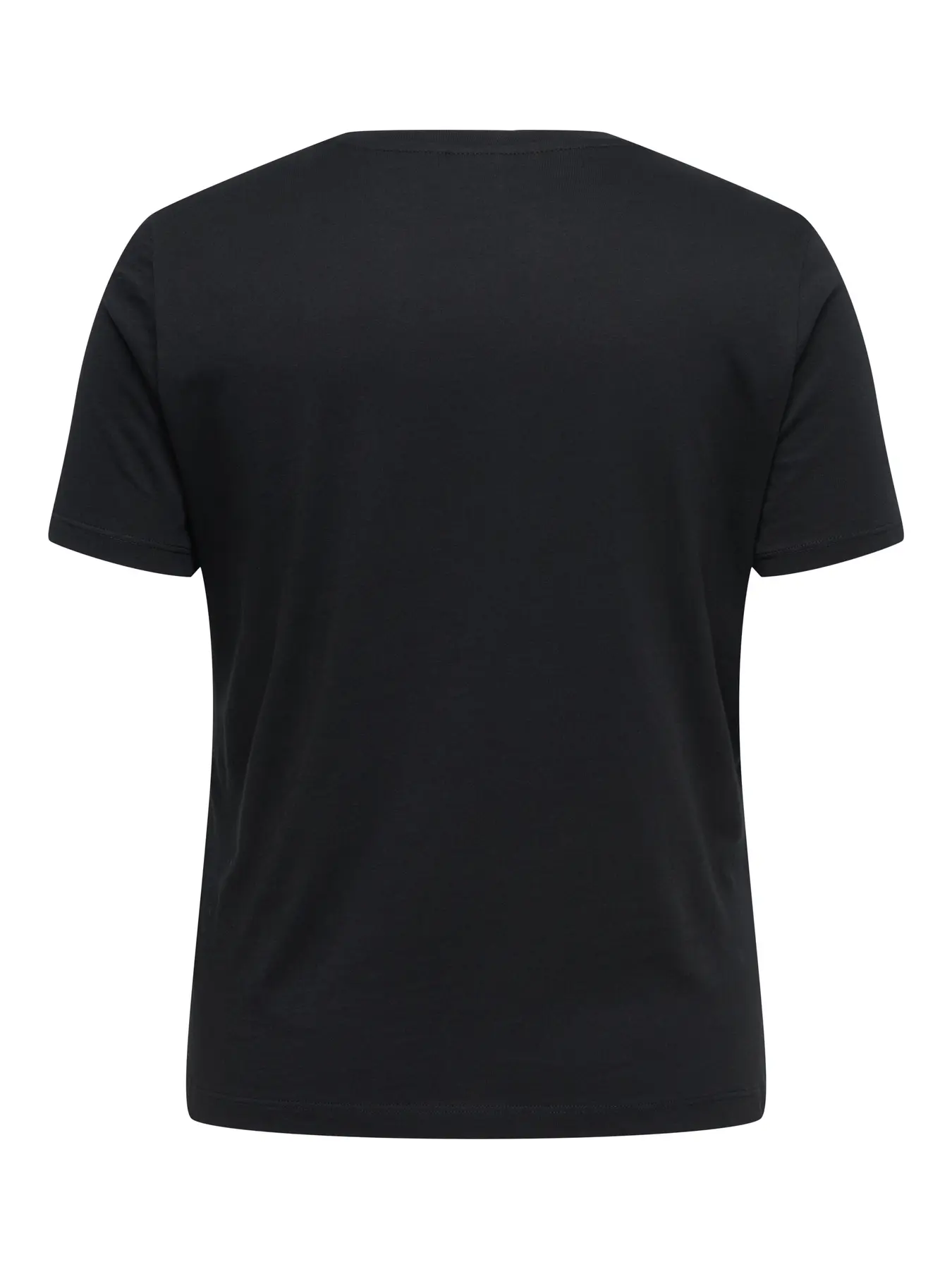 T-shirt noir cœur doré