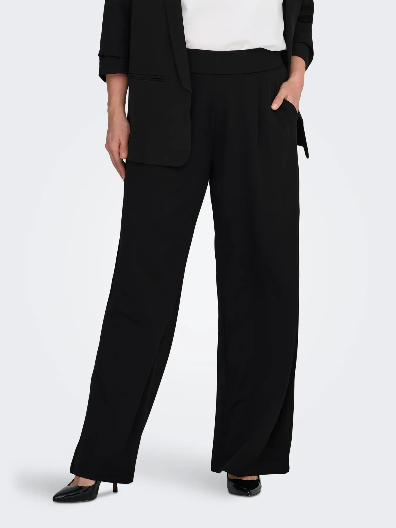 Pantalon wide leg longueur 30