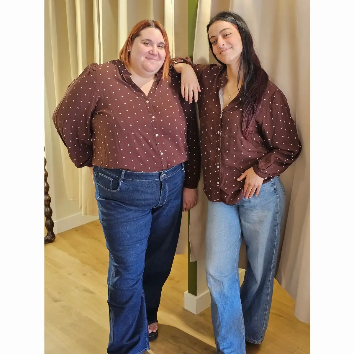 Blouse polka dot
